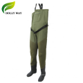 Mens Ejército Green Chest Wader